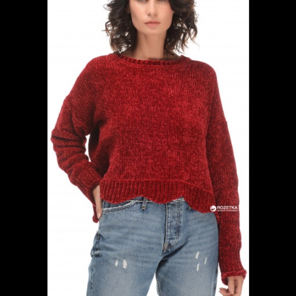 Zara Velour Sweater